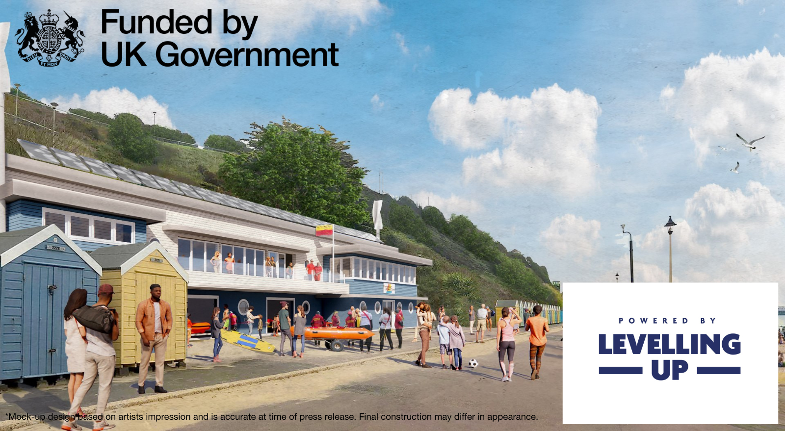 An artists impression of the new Joseph Steps Lifeguard Hub.