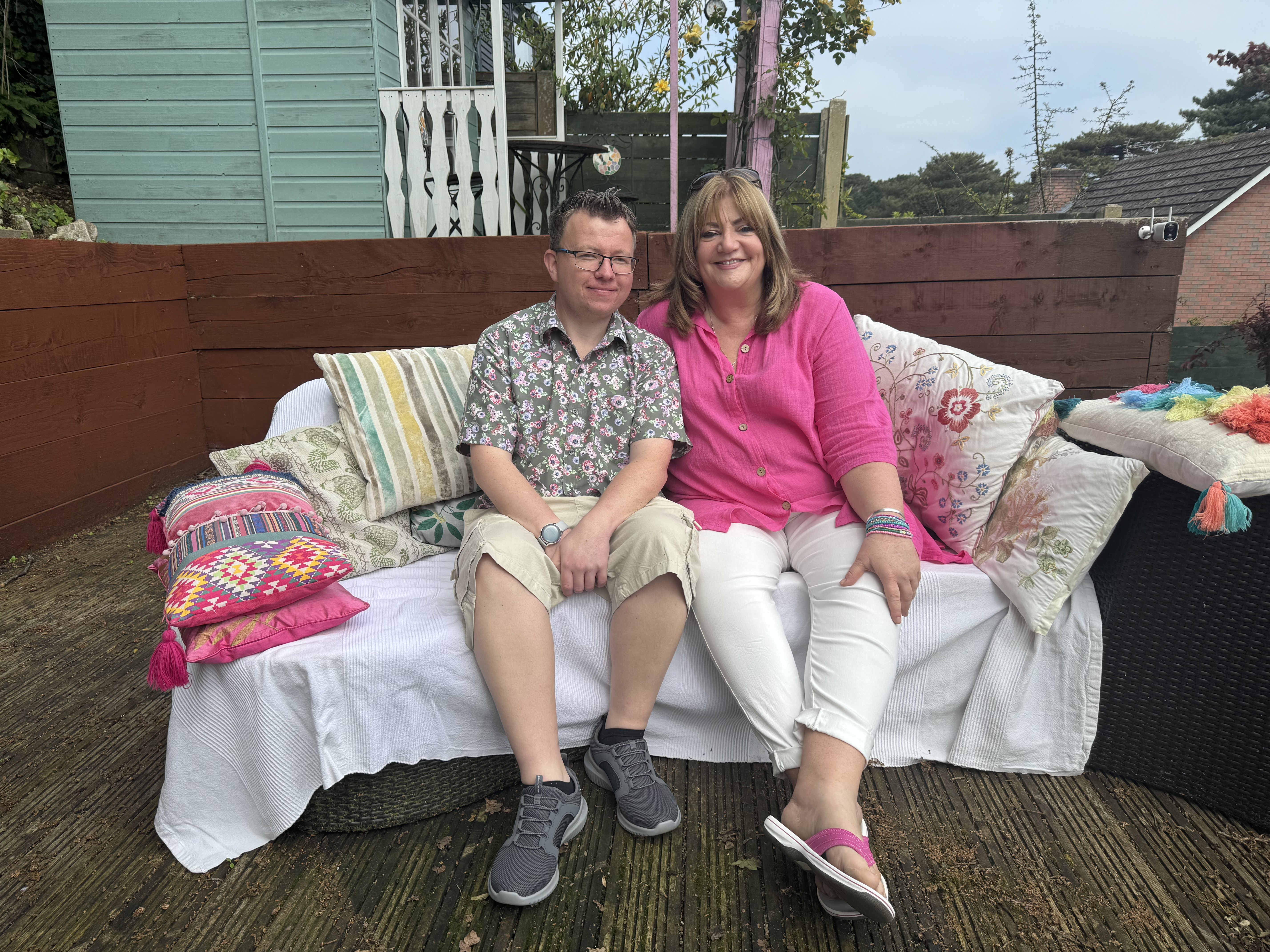 Emma is a Shared Lives carer for Jake, who has been living with her for five years.