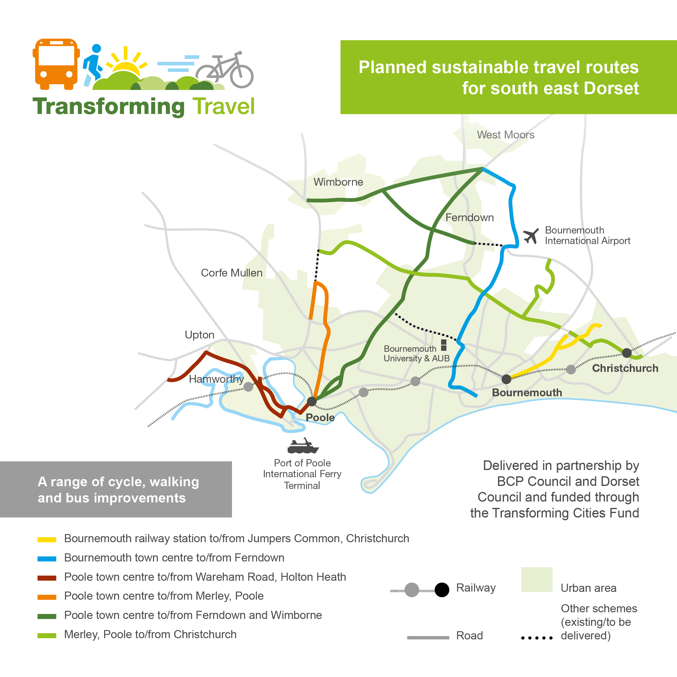 Transforming travel map